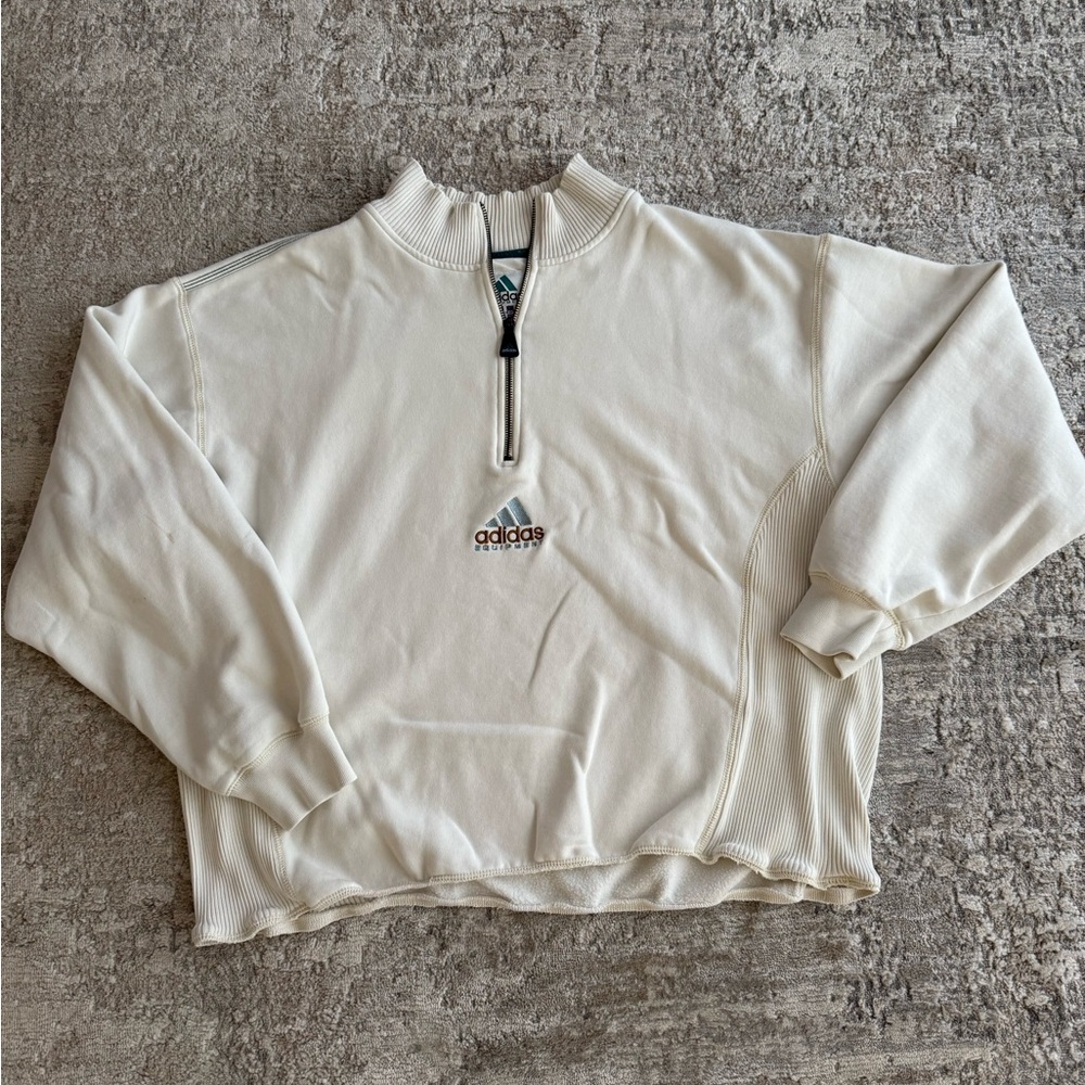 Vintage Adidas Half Zip Sweatshirt